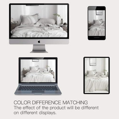 Simple&Opulence 100% Washed Linen Duvet Cover Set with Embroidered,2 Pieces Soft Farmhouse Comforter Set with Button Closure,1 Duvet Cover and 1 Pillowsham(Twin,Grey) - color: Embroidery Grey, size: Twin