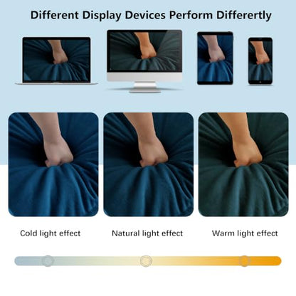 70.8 Inch 2-Seat Modular Sectional Cloud Sofa, L-Shaped,Blue | Chenille Deep Seat Sofa with Pillow for Living Room, Bedroom and Apartment - color: Blue, size: 70.8Inch-L