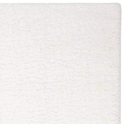 SAFAVIEH August Shag Collection Accent Rug - 2'3" x 4', White, Solid Design, Non-Shedding & Easy Care, 1.2-inch Thick Ideal for High Traffic Areas in Entryway, Living Room, Bedroom (AUG900A) - color: White, size: 2'3" x 4' (Rectangular)