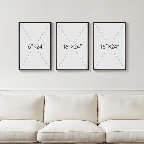 3D Textured Framed Brown and White Abstract Wall Art Set, 3 Piece 16x24 In | Solid wood frames, sculptural relief details, deep brown and ivory tones, ready to display in bedroom living room and dining - color: Brown White, size: 16"w X 24"h X 3pcs