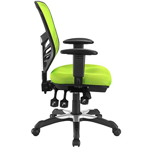 Modway Articulate Ergonomic Mesh Office Chair in Green - color: In Green