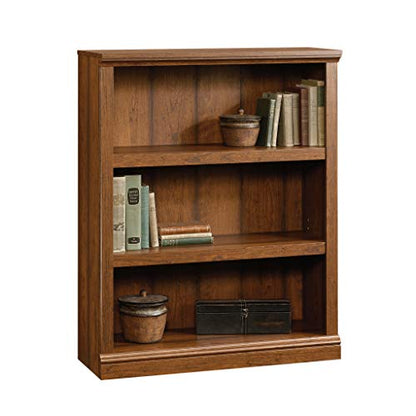 Sauder Miscellaneous Storage 3-Shelf Bookcase/ Book shelf, Washington Cherry finish - color: Washington Cherry Finish