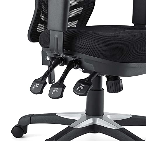 Modway EEI-757-BLK Articulate Ergonomic Mesh Office Chair in Black - color: In Black