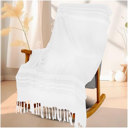 Extra Large Turkish Beach Towel Picnic Mat Throw Blanket Summer Woven Rectangle Tablecloth White Table Clothes Outdoor Essential Wedding Accessories Basket Set Oversized Manta Yard Outside Party Decor - color: Cream, size: Extra Large 50''x68''