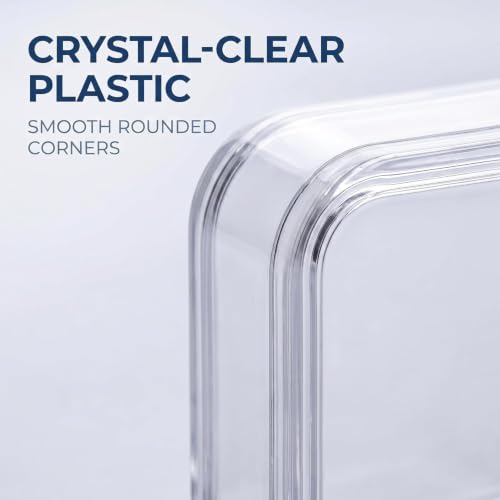 1Pc Floating Frame Box Coin Display Elasticity Membrane Jewelry Storage Box Dustproof For Bracelet Earring Antique Clear Floating Display Holder Elasticity Membrane Jewelry Storage Box (40mm)