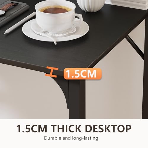 BestOffice Computer Desk,Home Office Desk, Modern Simple Style for Home Office Study Writing (Black, 63 Inch) - color: Black, size: 63 Inch