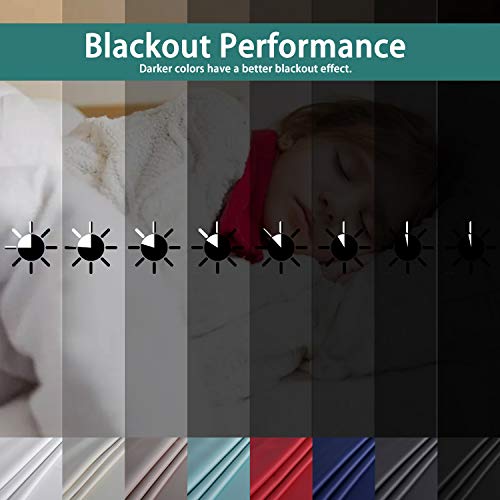 BONZER Room Divider Curtain Grommet Thermal Insulated Blackout Curtains | Wide Room Darkening Window Treatment Drapes for Bedroom Living Room, 84L x 70W Inch (7L x 5.8W ft), 1 Panel, Black - color: Black, size: 70"W x 84"L (Pack of 1)