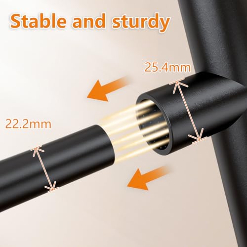 Wiracks Clothes Rack Clothing Racks for Hanging Clothes Heavy Duty Clothes Rack Hanger Rack 200lbs Capacity Industrial Wheels 1" Pipe,Rolling Garment Rack Portable Clothes Rack Black