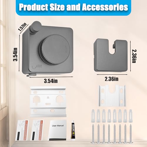 Retractable Clothesline Indoor Outdoor Non-Sag 16.2Ft Stainless Line(Gray) | Heavy Duty Wall Mounted Laundry Wash Line, Easy Installation Space-Saving Clothing Dry Rack for Bathroom, Balcony - color: Gray