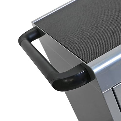 30-Device Mobile Charging Cart Station for Tablets & Laptops ,Secure Storage & Fast Charging,Heavy-Duty Steel Construction with Locking Wheels & Cable Management,Ideal for Schools & Offices，sliver - color: Silver
