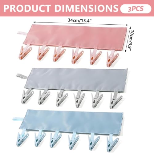 Portable Drying Rack for Travel Hanger with Pins, Folding Travel Hangers with Clips,Works as Hanger for Swimsuit Drying Rack,Sock Drying Rack and Cruise