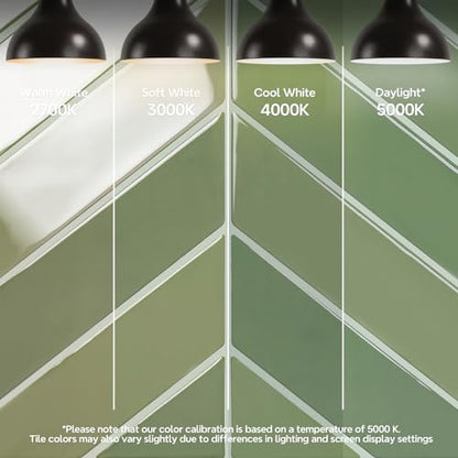 STICKGOO Herringbone Peel and Stick Backsplash, Olive Green, 10 Sheets | 12.6 x 9.7 in, Thicker Rectangular Vinyl Stick-On Wall Tiles, Easy Alignment, Waterproof, Easy to Clean, Kitchen/Bathroom - color: Olive Green, size: Pack of 10