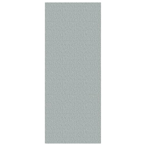 Washable Runner Rug, Non Slip Hall Runner, 2x6 Ft, Turquoise/Gray | Washable Braided Runner Carpet, Non Slip Rubber Dot Backed, For Hallway, Kitchen, Entryway, Bedroom, Laundry Room, Foyer - color: Turquoise/Gray, size: 2' x 6' (Rectangular)