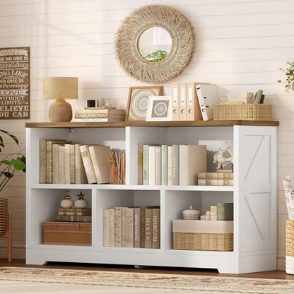 5 Cube Storage Organizer Bookshelf, Freestanding Open Cube Shelf/Storage, Book Shelf for Living Room, Home Office