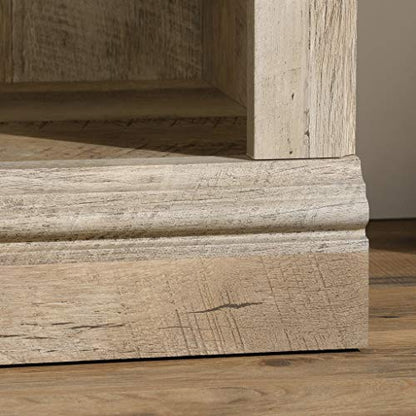 Sauder Miscellaneous Storage 3-Shelf Bookcase/ Book Shelf, Lintel Oak finish - color: Lintel Oak Finish