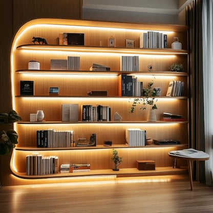 Short LED Strip Lights, COB 5V USB Warm White 4000K (3.28FT /1M) | 5W 8mm Small COB, Not Dimmable, Display Cabinet Lighting for Home DIY 3D TV Light Indoor Use - color: 3.28FT/4000K