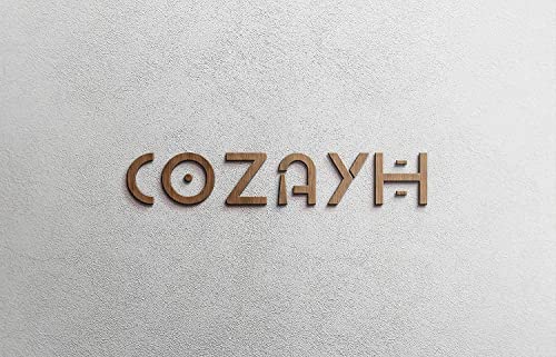 COZAYH Distressed Wood Frame Accent Mirror, Rustic Farmhouse Style Decorative Wall Mirror (Oval) - size: 20"L x 1"W