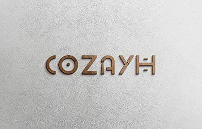 COZAYH Distressed Wood Frame Accent Mirror, Rustic Farmhouse Style Decorative Wall Mirror (Oval) - size: 20"L x 1"W