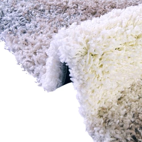 Rugs.com Soft Touch Shag Collection Area Rug – 3x5 Khaki Shag Rug Perfect for Entryways, Kitchens, Breakfast Nooks, Accent Pieces - color: Khaki, size: 3' x 5' (Rectangular)