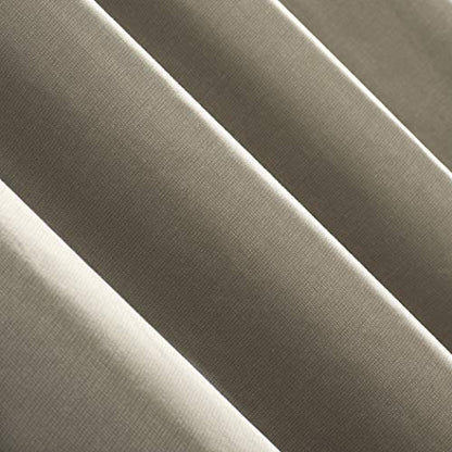 Sun Zero Columbia 2-Pack Thermal Energy Saving 100% Blackout Grommet Curtain Panel Pair, 50" x 84", Stone - color: Stone Beige, size: 50"W x 84"L (Pack of 2)