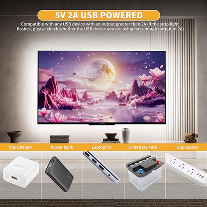 PAUTIX 5V USB COB LED Strip Light 6.56ft/2m 1200lm, Dimmable 640LEDs 6000K Daylight White CRI90+ with RF Remote TV Backlight,Flexible Under Cabinet Tape Light for Bedroom,Kitchen,Home DIY Lighting - color: 6000K