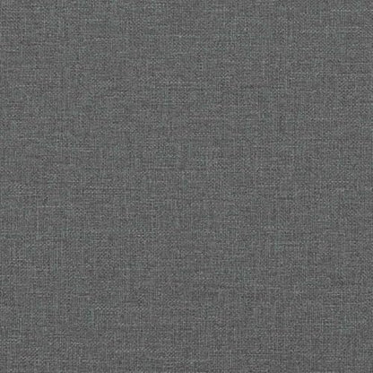 2-Seater Sofa, Modern LoveseatCouch for Small Spaces, Compact Dark Grey Polyester Fabric Settee with Pillows for Living Room, Apartment and Office, 54.3 Inch Wide - size: 2-Seater