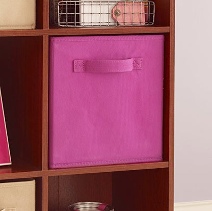 ClosetMaid 3880 Cubeicals Fabric Drawer, Fuchsia, 2-Pack - color: Fuchsia, size: 2-Pack, style: 2-Pack