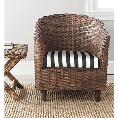 Safavieh Home Collection Omni Honey Barrel Chair - color: Brown