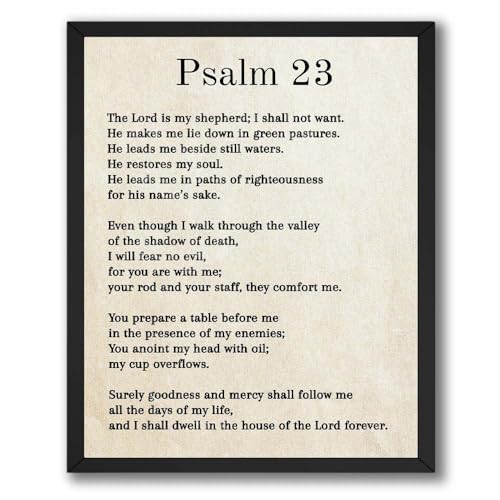 ALPINE INK CO. Sacred Scripture Poster - Vintage Religious Text Illustration Wall Decor - Spiritual Room Decor for Home Office - Trendy Faith Inspired Artwork - 8x10 Unframed Print - color: Style-01, size: 8"L x 10"W