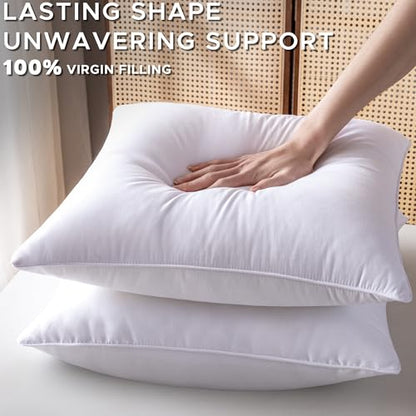 12 x 20 Pillow Insert Set of 4 Down Alternative Throw Pillow Inserts Small Lumbar Decorative Pillow White Rectangle Pillows Stuffing for Living Room Couch Bed Sofa Interior Cushions - size: 12 X 20 Inches Set of 4