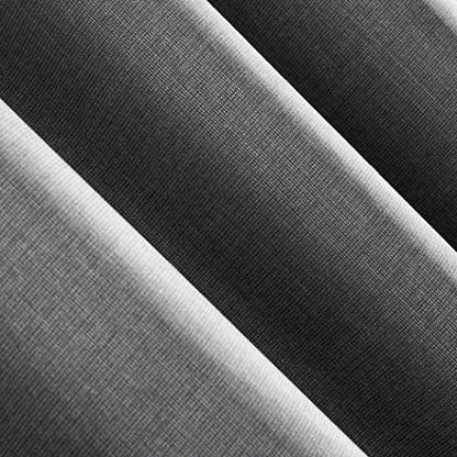Sun Zero Columbia 2-Pack Thermal Energy Saving 100% Blackout Grommet Curtain Panel Pair, 50" x 95", Gray - color: Grey, size: 50"W x 95"L (Pack of 2)