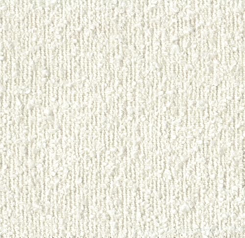 HomePop 16" Cube Ottoman - Cream Boucle - color: Cream Boucle