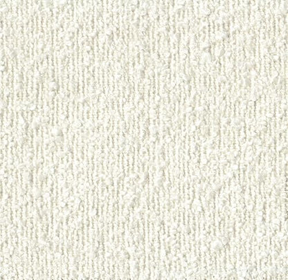 HomePop 16" Cube Ottoman - Cream Boucle - color: Cream Boucle
