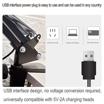 15X Magnifying Glass Desk Lamp, LED Desk Lamp with Base and Clamp, 5 Color Mode, 10 Stepless Dimmable, 84 Leds, 4.2" Diameter Real Glass Lens Magnifying Glass Lamp for Reading Close Work Repair Sewing
