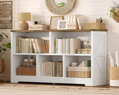 5 Cube Storage Organizer Bookshelf, Freestanding Open Cube Shelf/Storage, Book Shelf for Living Room, Home Office