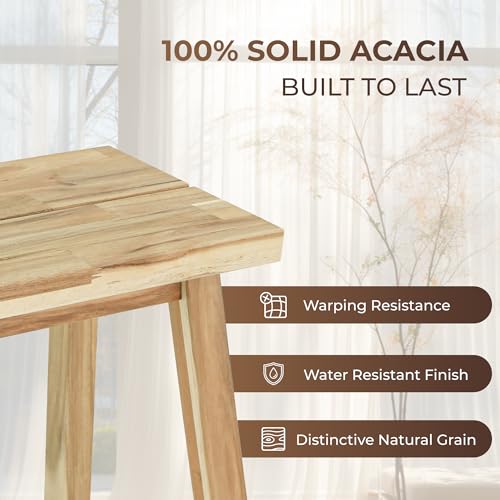 ARROWSTONE Solid Wood Bench for Entryway, Bed Bench, Dining, Plant Stand - Wooden Bench Indoor (47 inches) - size: 47 inches