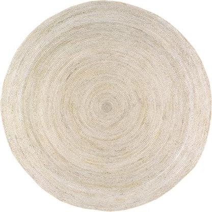 nuLOOM Rigo Off White Solid Flatweave Area Rug, 3' Round - color: Off White, size: 3' (Round)