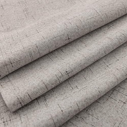 KOUFALL 52x45 Inches Long Taupe Back Tab Linen Blackout Curtains for Living Room - color: Taupe, size: 52"W x 45"L (Pack of 2)