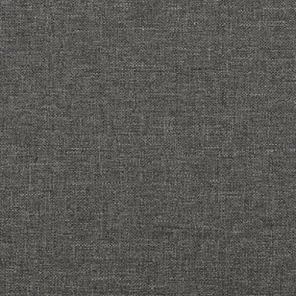 Full Size Upholstered Bed Frame, Modern Dark Gray Fabric Platform Bed with Durable Engineered Wood Support, Easy Assembly Foundation, Stylish Bedroom Furniture - size: Full