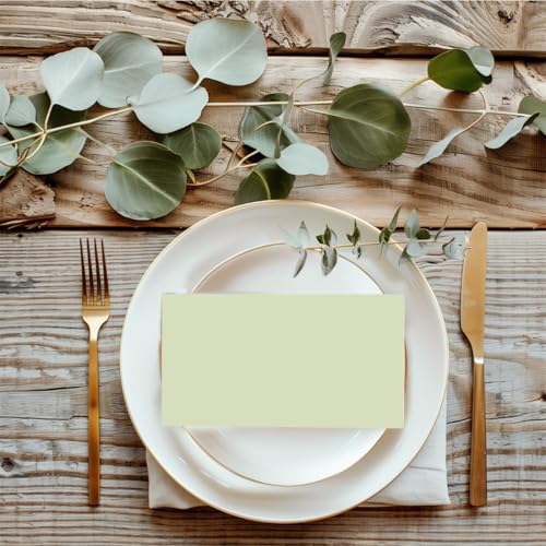 Andaz Press Table Tent Printable Place Cards, Custom Color 20-Pack, Seat Placement Cards Blank Place Card For Table Settings Name Card for Baby Bridal Wedding Shower, School Graduation Food Placecard - color: Custom