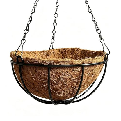 Plant Hanger Flower Pot Indoor | Hangable Planter Basket for Home Office Apartment Living Room Kitchen Balcony Patio Porch Bedroom Nursery Restaurant