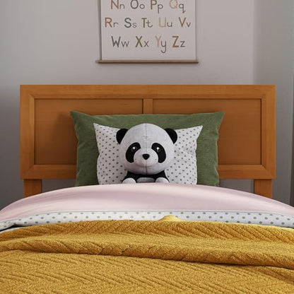 AFI, Sophia Adjustable Modern Twin Wood Headboard, Light Toffee - color: Light Toffee, size: Twin