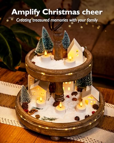 Homemory 6-Pack Rechargeable Tea Lights Candles with Remote, 2/4/6/8H Timer | Flameless Flickering Battery Operated LED Tealights with Charging Base for Votive Cups, Glass Holders and Cozy Home Ambiance - color: Warm white light, pack of 6