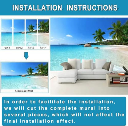 Custom Ceiling Wallpaper 3D Forest Theme Sky Wall Mural | Clouds Mural Ceiling Non Peel and Stick Wallpaper, Size Silk Fabric 118" W x 83" H - color: Mural 10, size: 118" x 83"