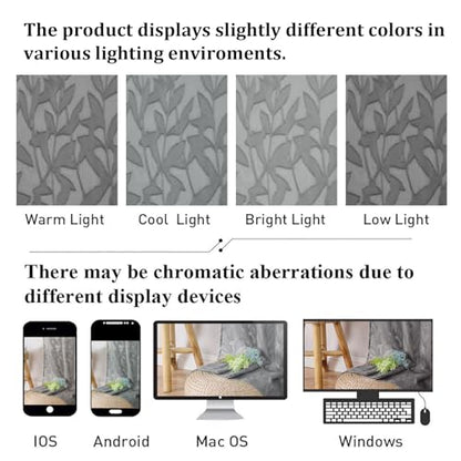 Leia Charcoal Grey Sheer Kitchen Curtains 30 Inch Length 2 Pcs, Leaf Textured Voile Classic Jacquard Tiers, Dual Rod Pocket Window Treatments for Bedroom Living Room, Each Panel 28" W x 30" L - color: Charcoal Grey, size: 28"W x 30"L (Pack of 2)
