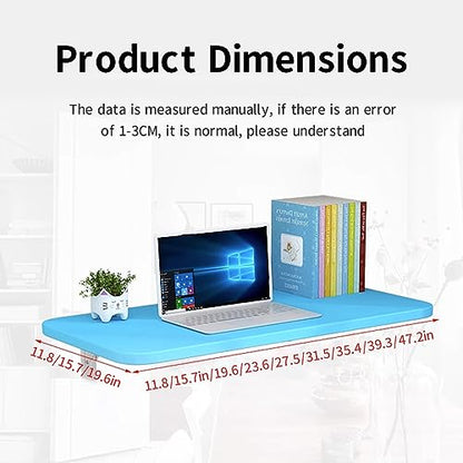 SAHUL Wall Mounted Folding, Heavy Duty Wall Mounted Table with Bracket, for Laundry Room, Kitchen, Home Bar, Kitchen & Dining Room Office Multifunctional Table 120x50cm/47.2x20in Black