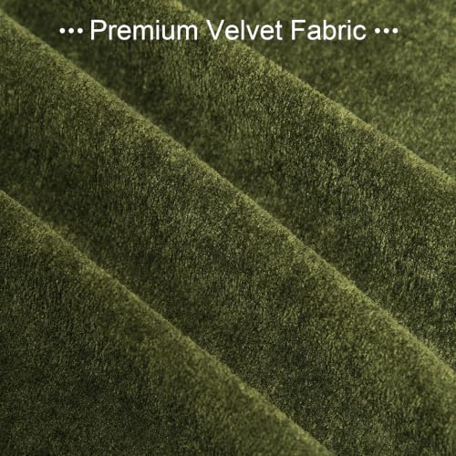 Chifee & Vingol Modern Accent Chair Lounge Chairs Comfy Upholstered Reading Chair for Living Room Bedroom,Dark Green - color: Dark Green
