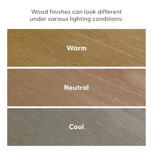 Plank+Beam Grand Console Table, 56 Inch, Pecan Wirebrush | Balanced, Statement Design, Low-VOC Finish, Easy Assembly, Solid Wood - color: Pecan Wirebrush, size: 56 Inch without Shelf