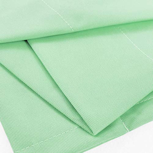 TWOPAGES 5ft Wide x 8ft Tall Flame Retardant Divider Curtains Privacy Cubicle Curtain with Grommet Top (1 Panel,Green) - color: Green, size: 60"W x 96"L (Pack of 1)