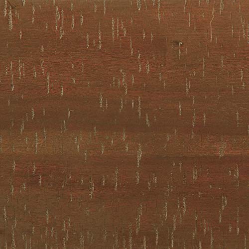 OSP Home Furnishings McKayla Flip-Top Expanding Desk to Dining Table, Distressed Brown Finish